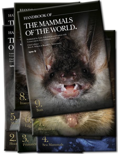 Handbook of the Mammals of the World – Volumes 1-9 – Lynx Edicions