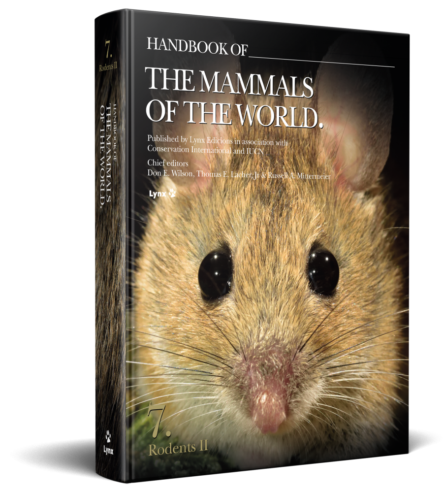 3D cover of Handbook of the Mammals of the World Volume 7 Rodents II
