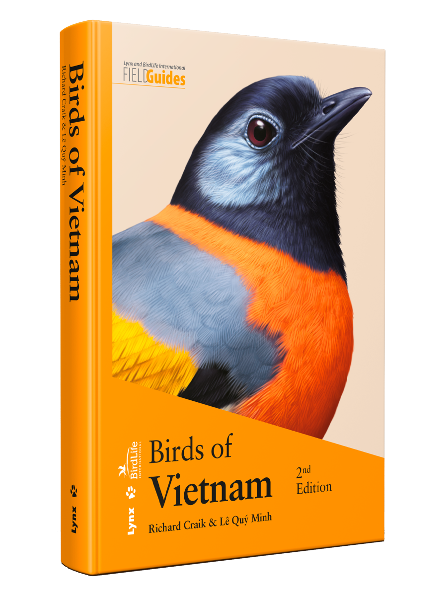 Birds of Vietnam 2nd edition | Lynx Nature Books | Richard Craik & Lê Quý Minh